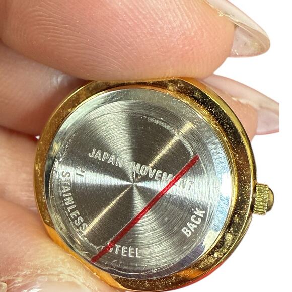 Diane Von Furstenberg DVF‎ Necklace Clock Watch Pendant Gold Starburst Jewelry - Picture 9 of 12